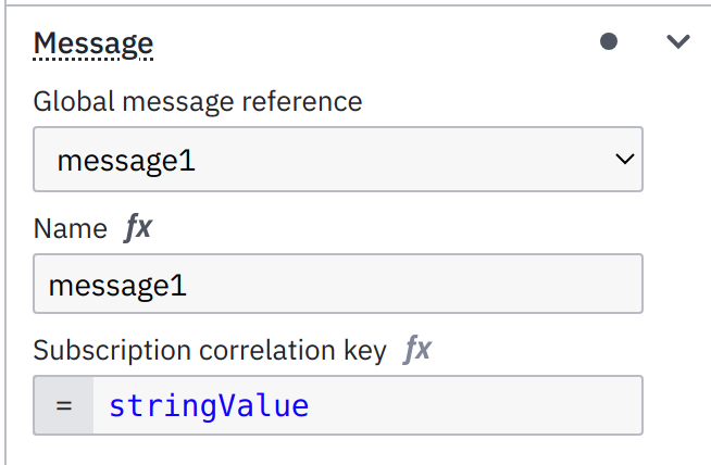 Correlation with Correlation Key in C8